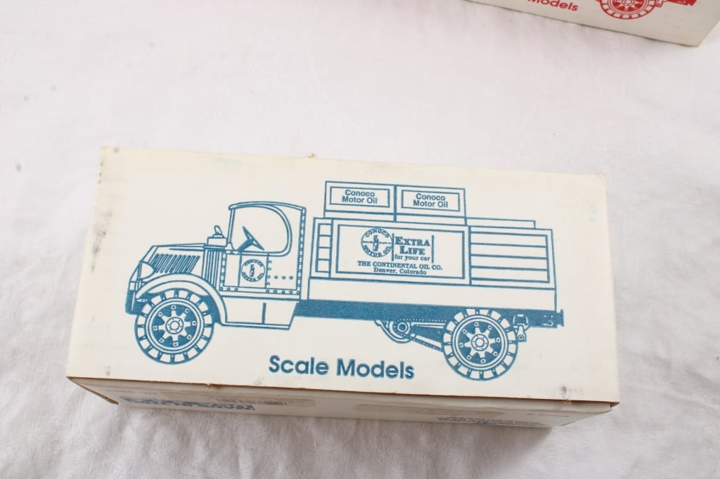 2 Legends N Trucks Diecast Truck Banks NRFB USA - 2