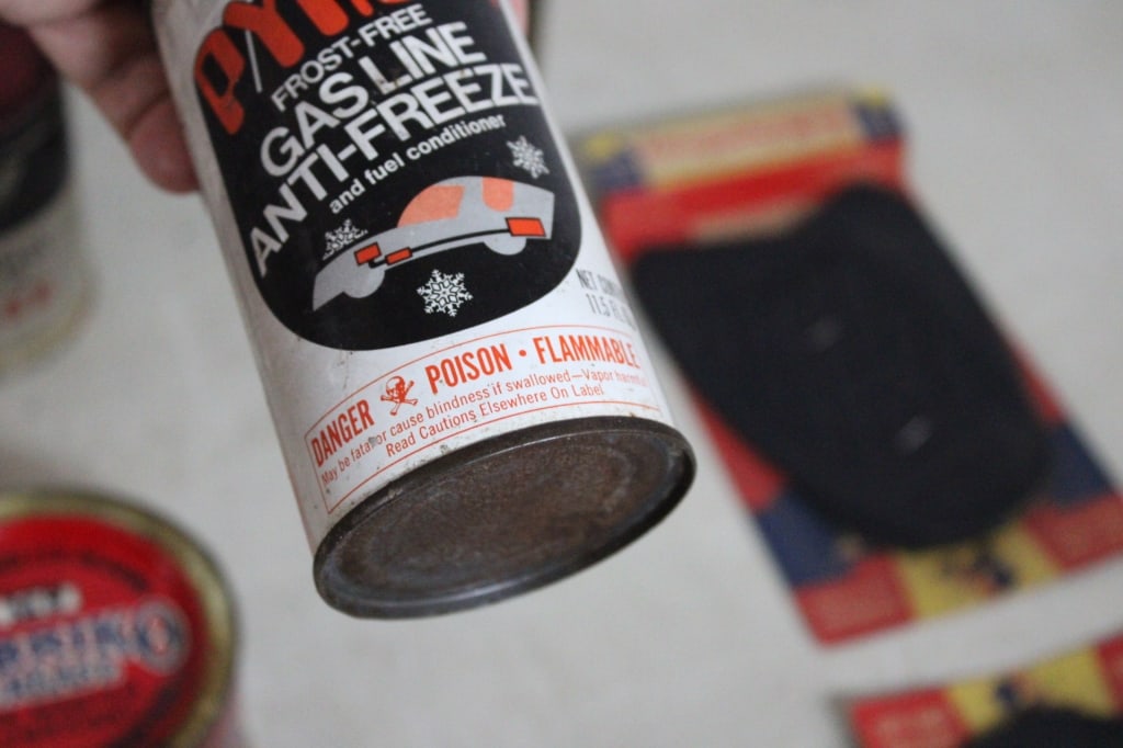 Advertising Motor Oil Cans & Shoe Soles - 11