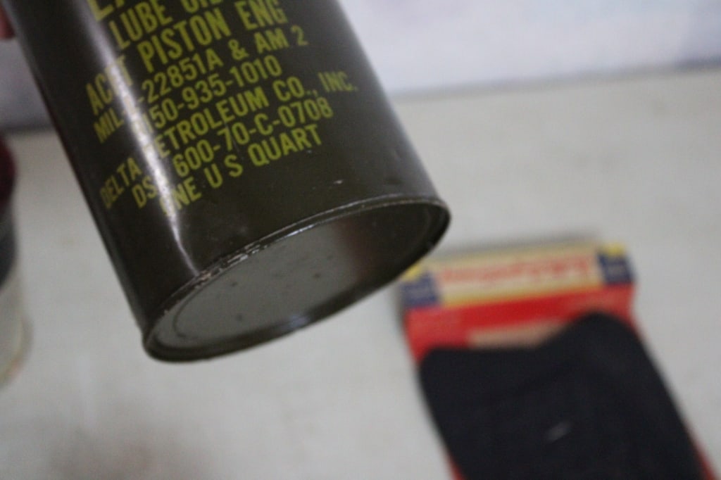 Advertising Motor Oil Cans & Shoe Soles - 13