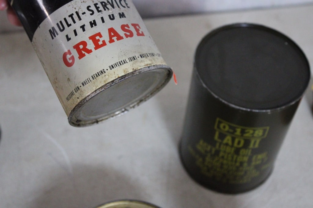 Advertising Motor Oil Cans & Shoe Soles - 14