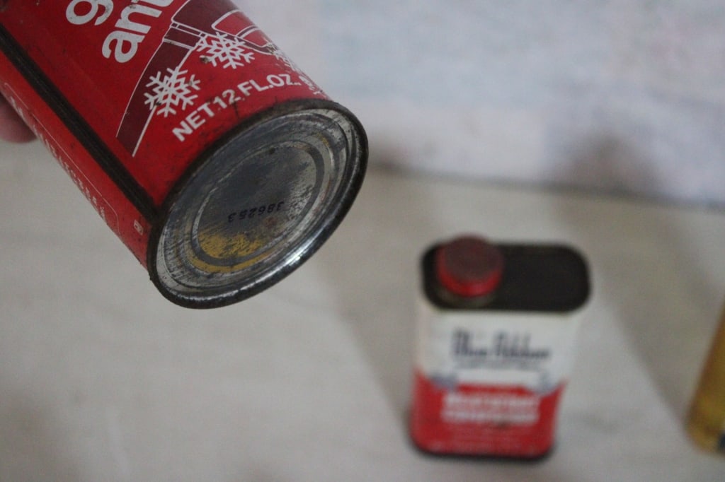 Advertising Motor Oil Cans & Shoe Soles - 20