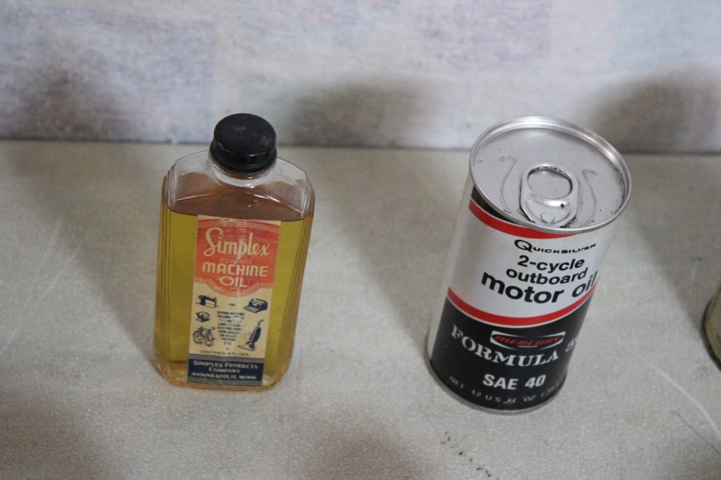 Advertising Motor Oil Cans & Shoe Soles - 3