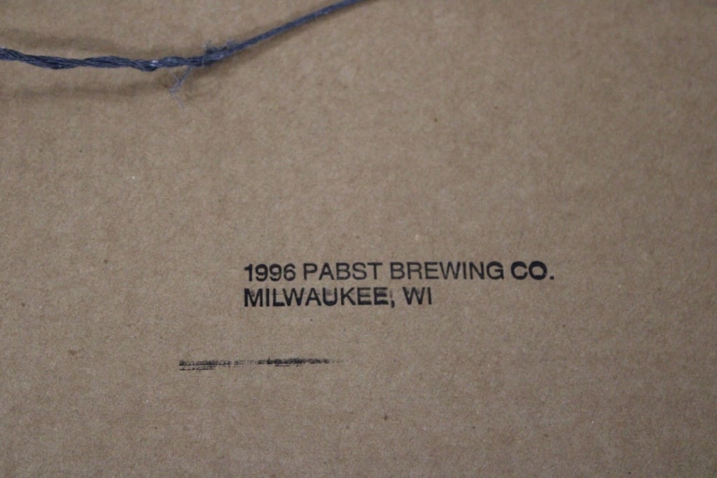 Pabst Blue Ribbon Beer Upland Game Birds Sign - 10