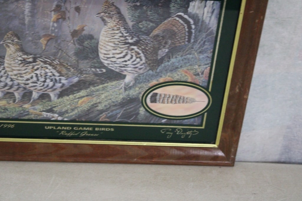 Pabst Blue Ribbon Beer Upland Game Birds Sign - 6