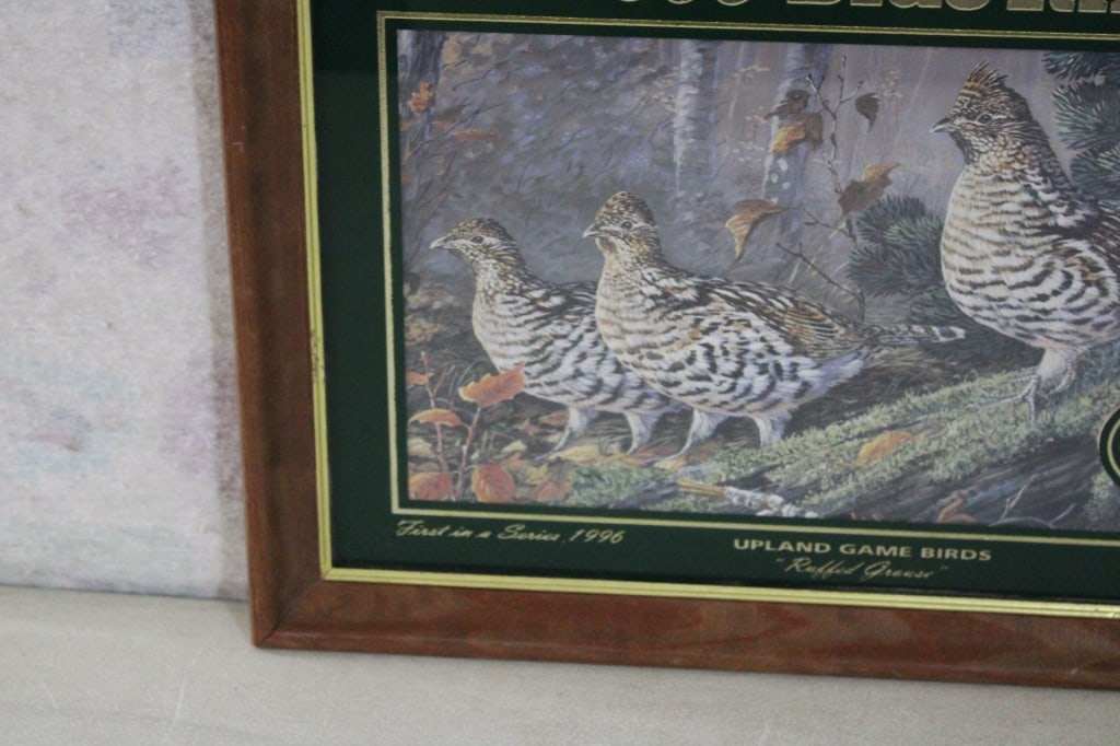 Pabst Blue Ribbon Beer Upland Game Birds Sign - 7