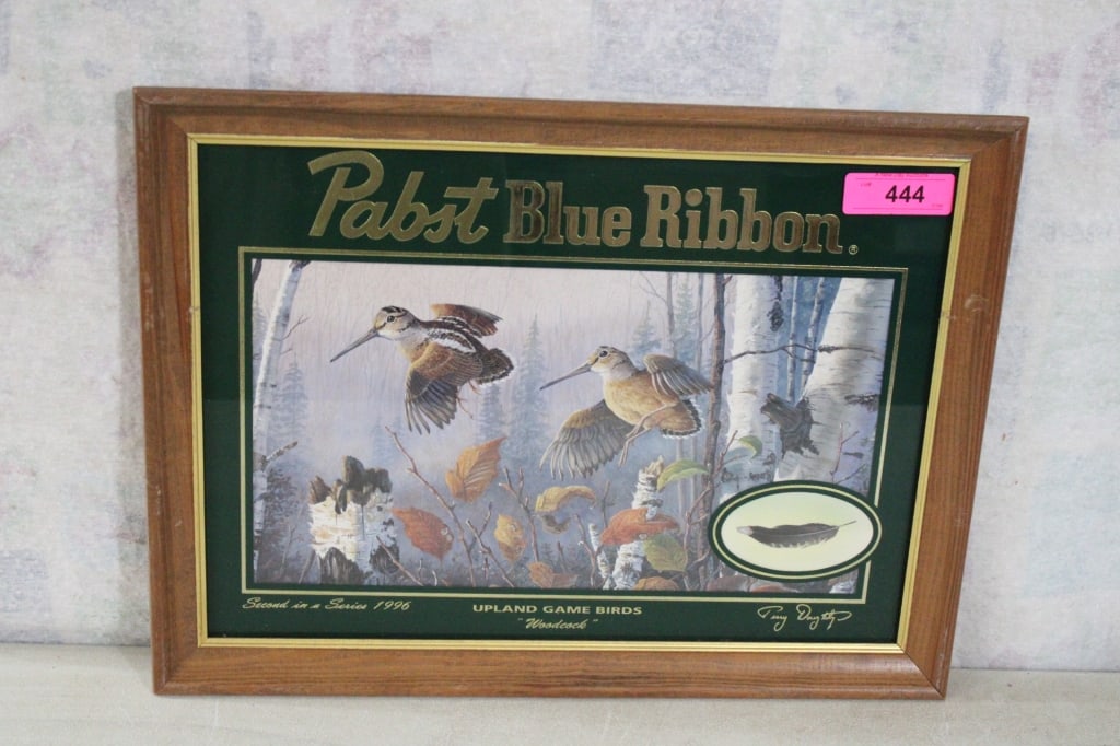 Pabst Blue Ribbon Beer Upland Game Birds Sign (1 of 10)