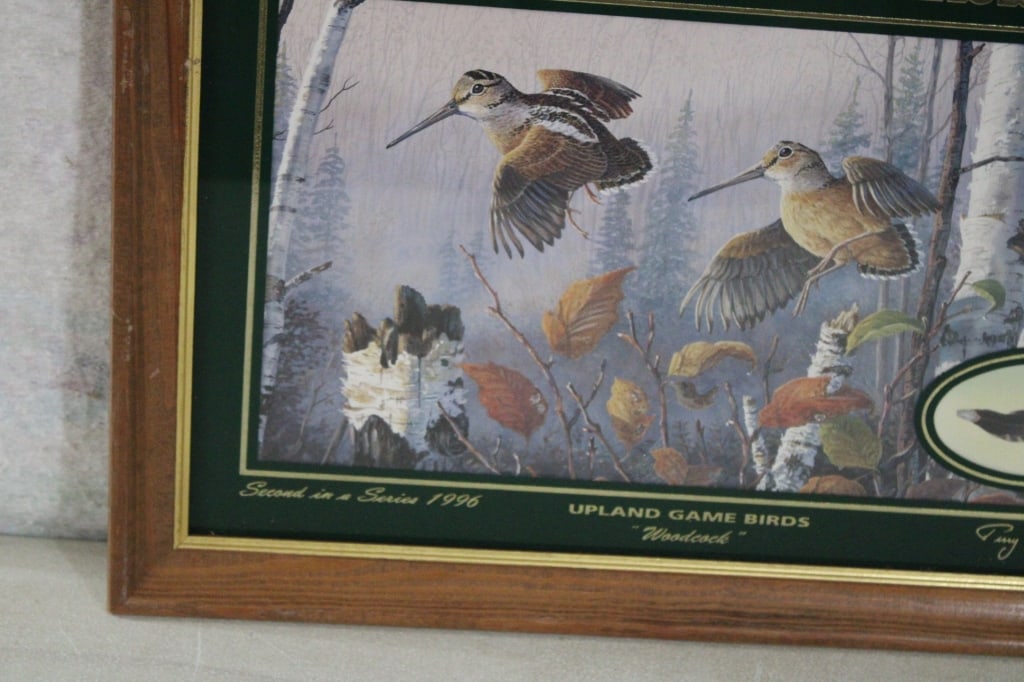 Pabst Blue Ribbon Beer Upland Game Birds Sign - 6