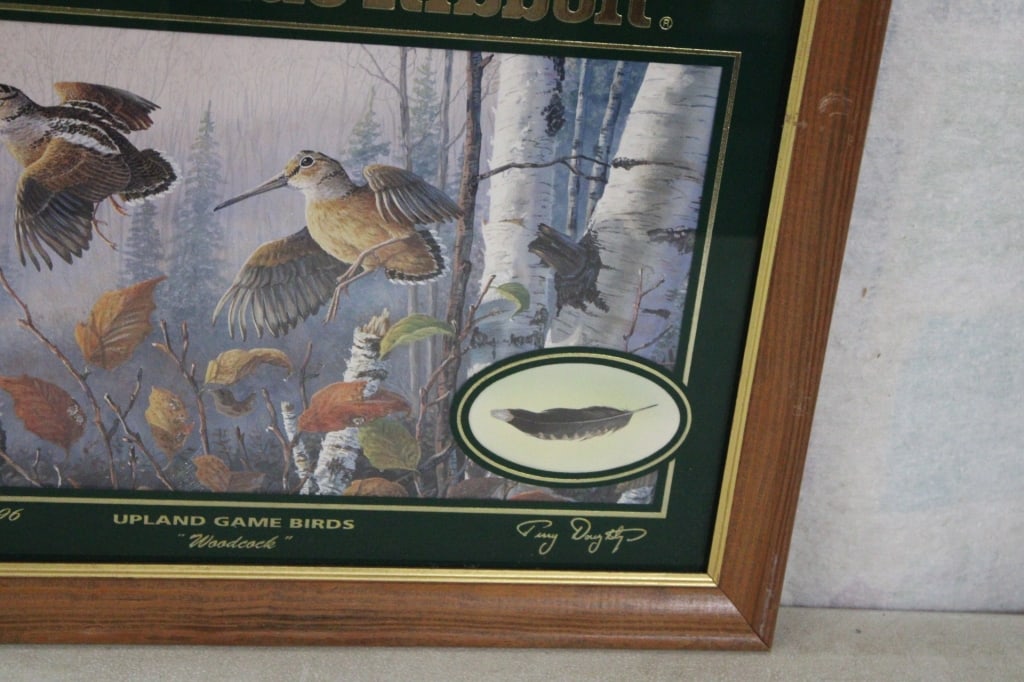 Pabst Blue Ribbon Beer Upland Game Birds Sign - 7