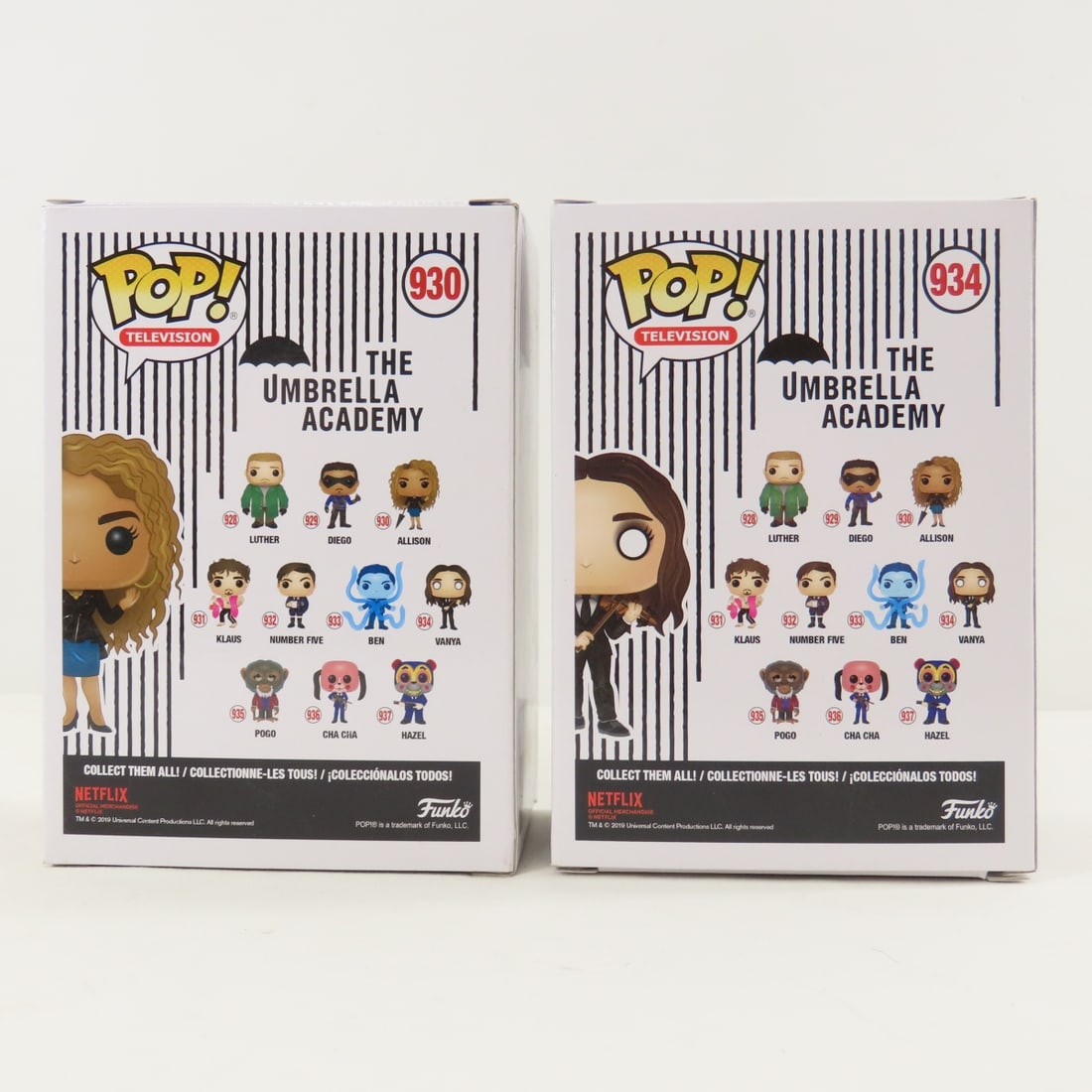 7 Funko Pop Umbrella Academy & Strain Figures NIP - 12