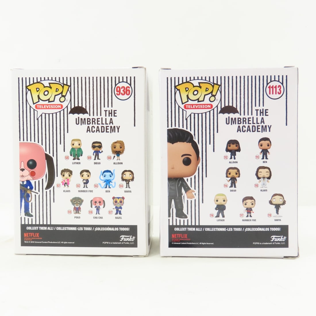 7 Funko Pop Umbrella Academy & Strain Figures NIP - 16