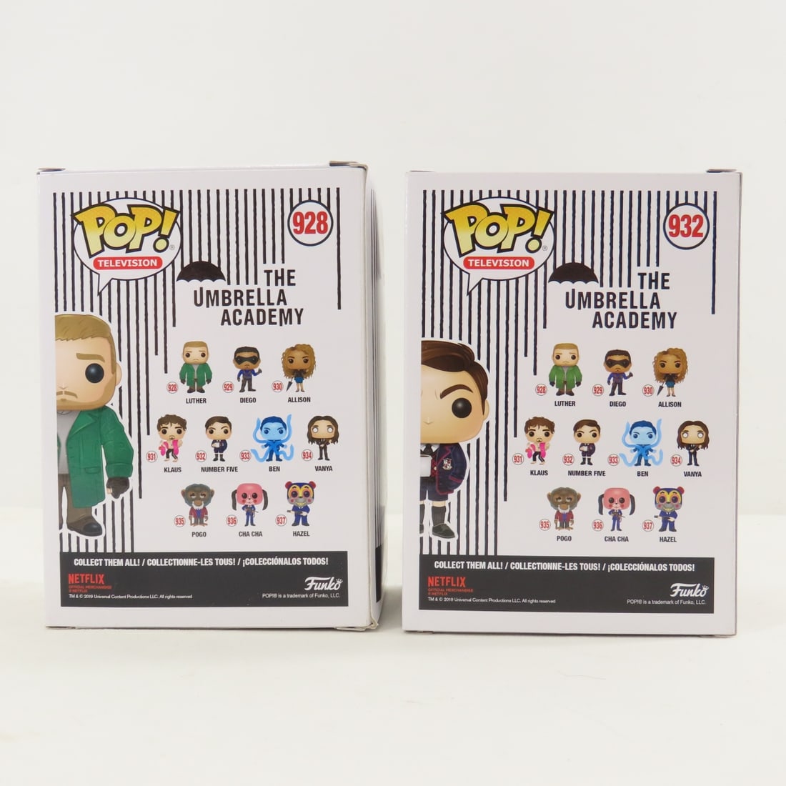 7 Funko Pop Umbrella Academy & Strain Figures NIP - 8