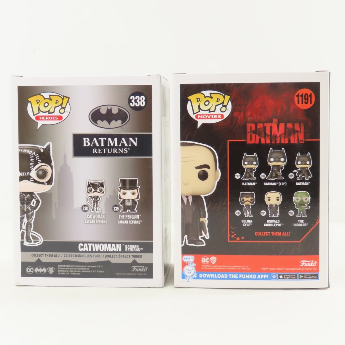 9 Funko Pop Batman Figures, Riddler & Others NIP - 16