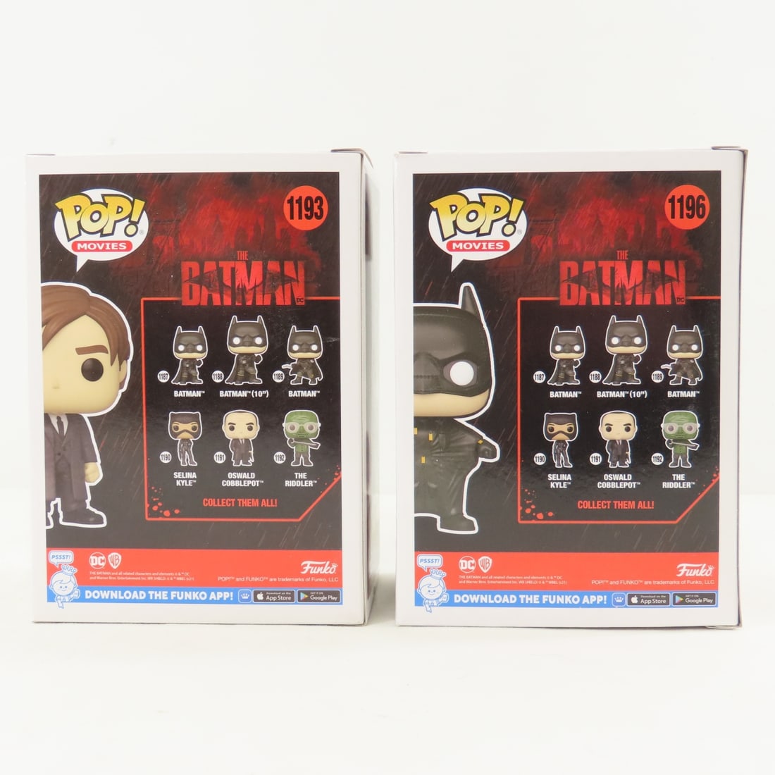 9 Funko Pop Batman Figures, Riddler & Others NIP - 8