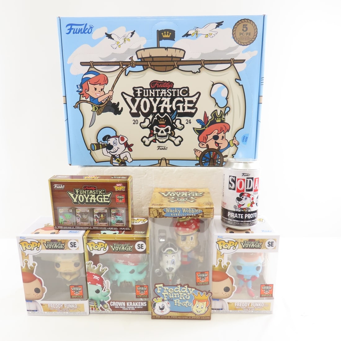 2 Funko Pop Freddy's Funtastic Voyage 2024 in Box - 2