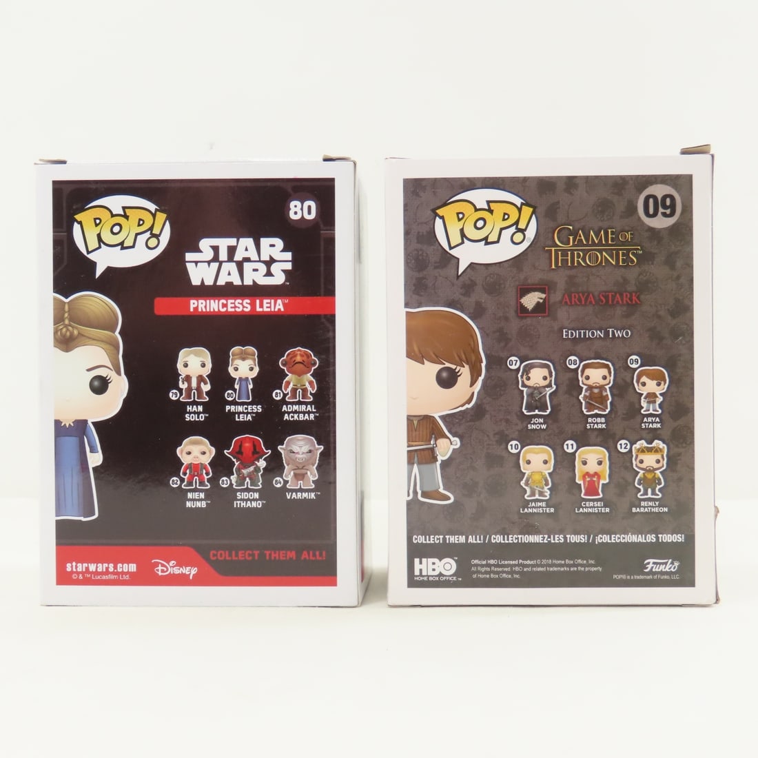 9 Funko Pop Star Wars, Marvel & Other Figures NIP - 16