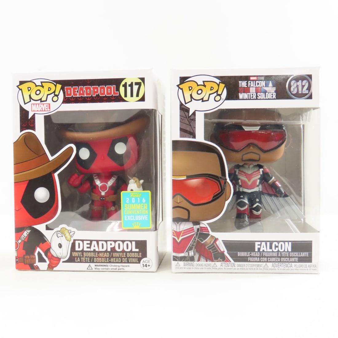 9 Funko Pop Star Wars, Marvel & Other Figures NIP - 2