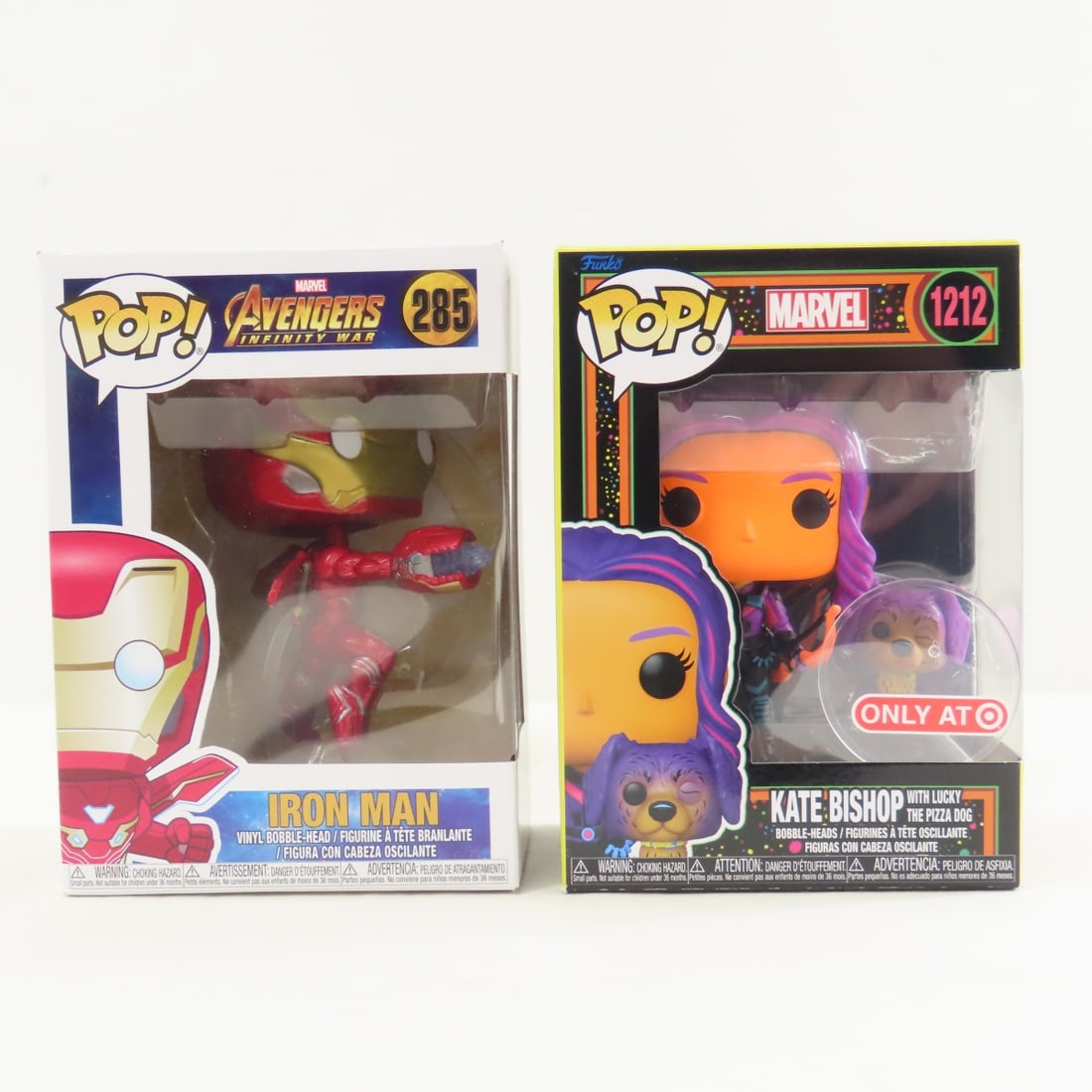 9 Funko Pop Star Wars, Marvel & Other Figures NIP - 6