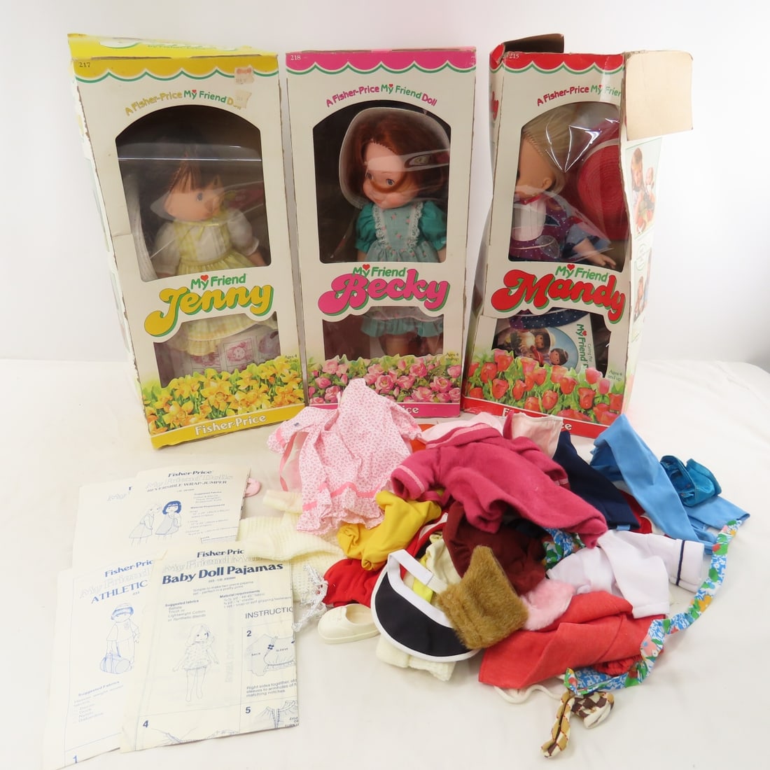 Fisher Price "My Friend" Dolls & Clothing (1 of 18)