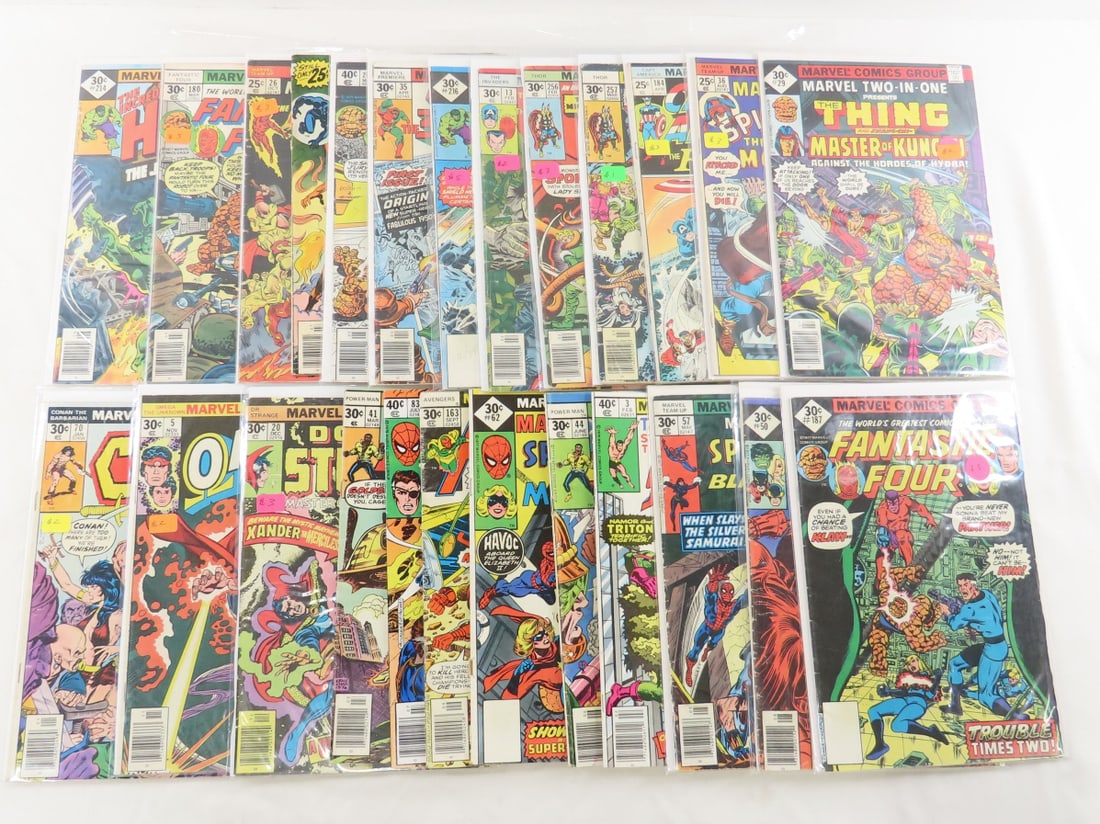 25 Vintage Marvel Comics, Hulk, Thor, Omega & more (1 of 8)