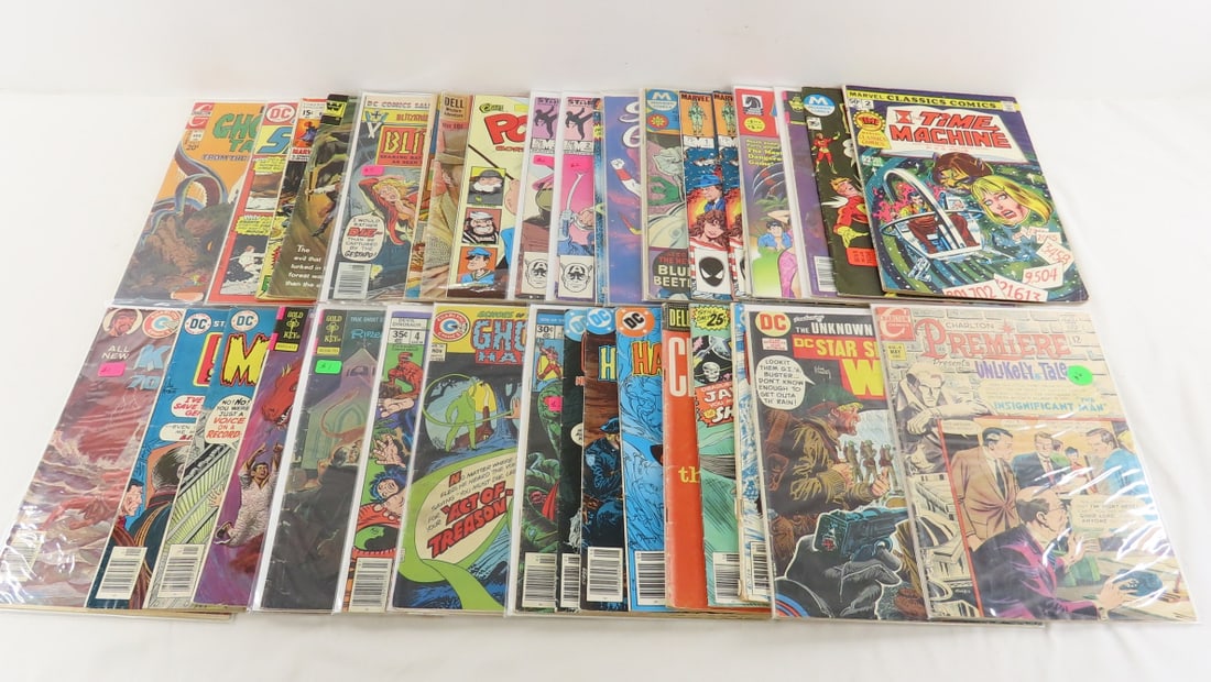 30+ Vintage Marvel, DC, Dell Comics, Popeye & more (1 of 19)