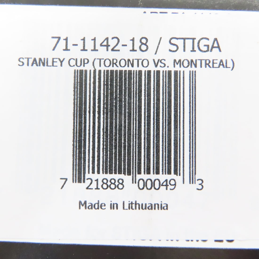 Stiga NHL Stanley Cup Table Hockey Game with box - 20