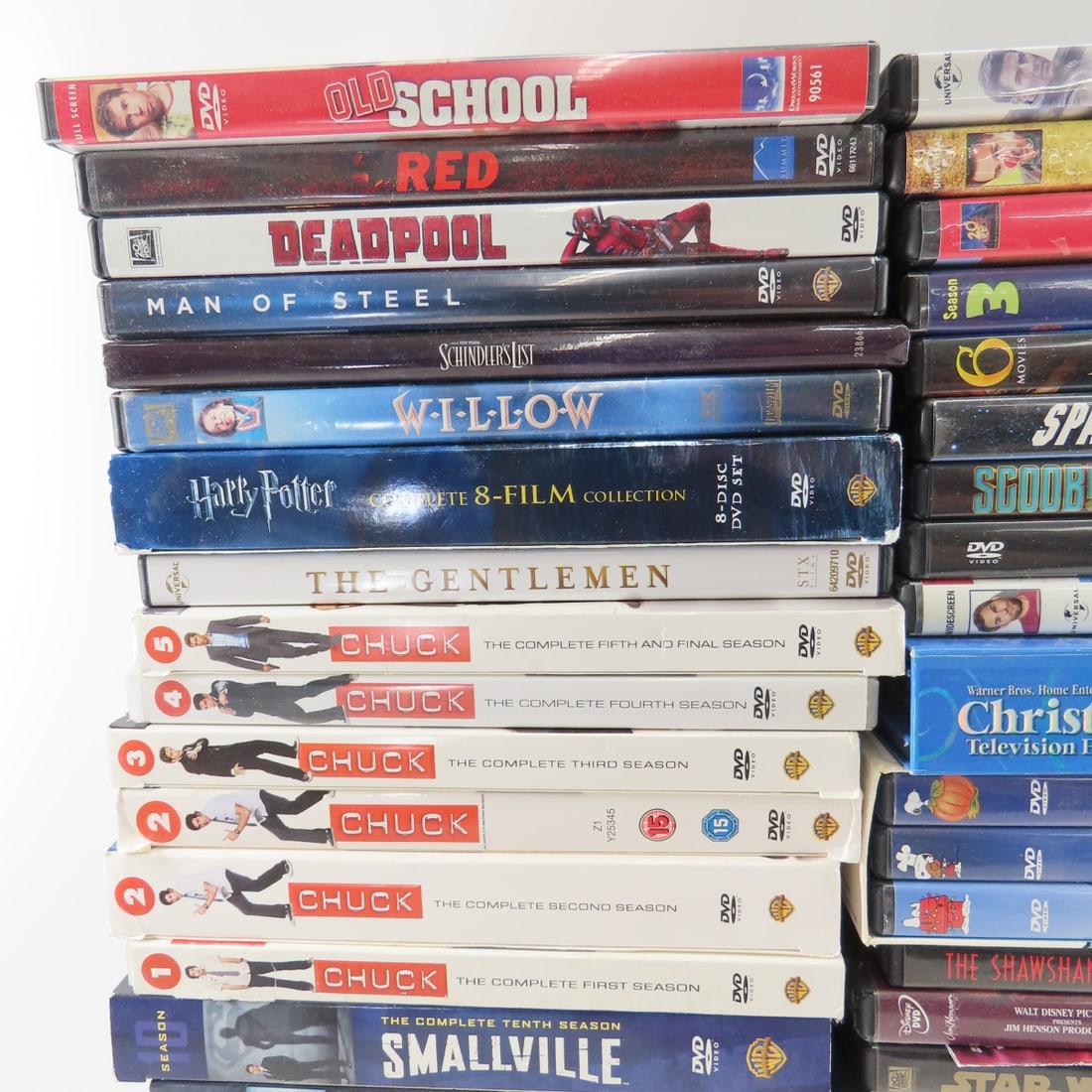 150+ DVDs, Action Adventure, Drama, Children's - 2