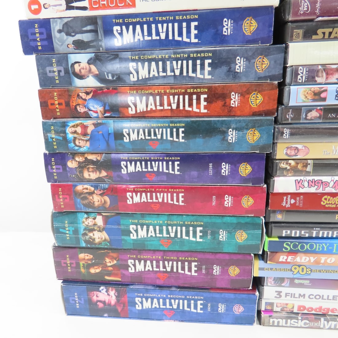 150+ DVDs, Action Adventure, Drama, Children's - 3