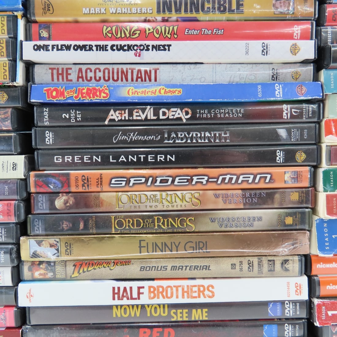 150+ DVDs, Action Adventure, Drama, Children's - 7