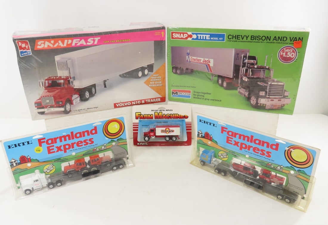 AMT & Monogram Volvo N10 & Chevy Bison Models (1 of 17)
