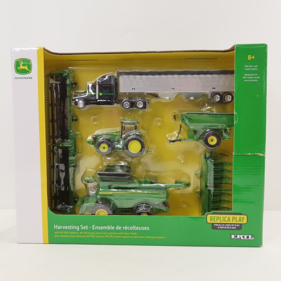 ERTL 1/64 Harvesting Set & 1/16 110 / X394 Diecast - 2