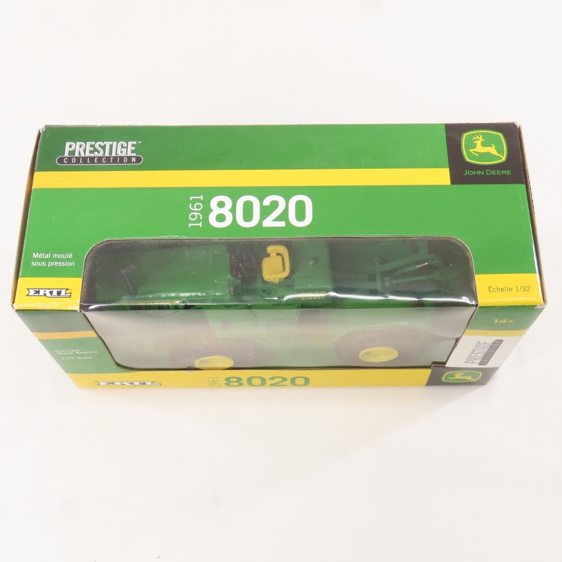 ERTL 1:32 John Deere 8020 & 1:64 CH950 & CP770 NIB - 12