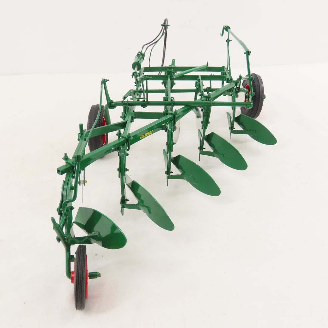 Scratch Built Olive 5 Bottom Pull Type Plow - 8