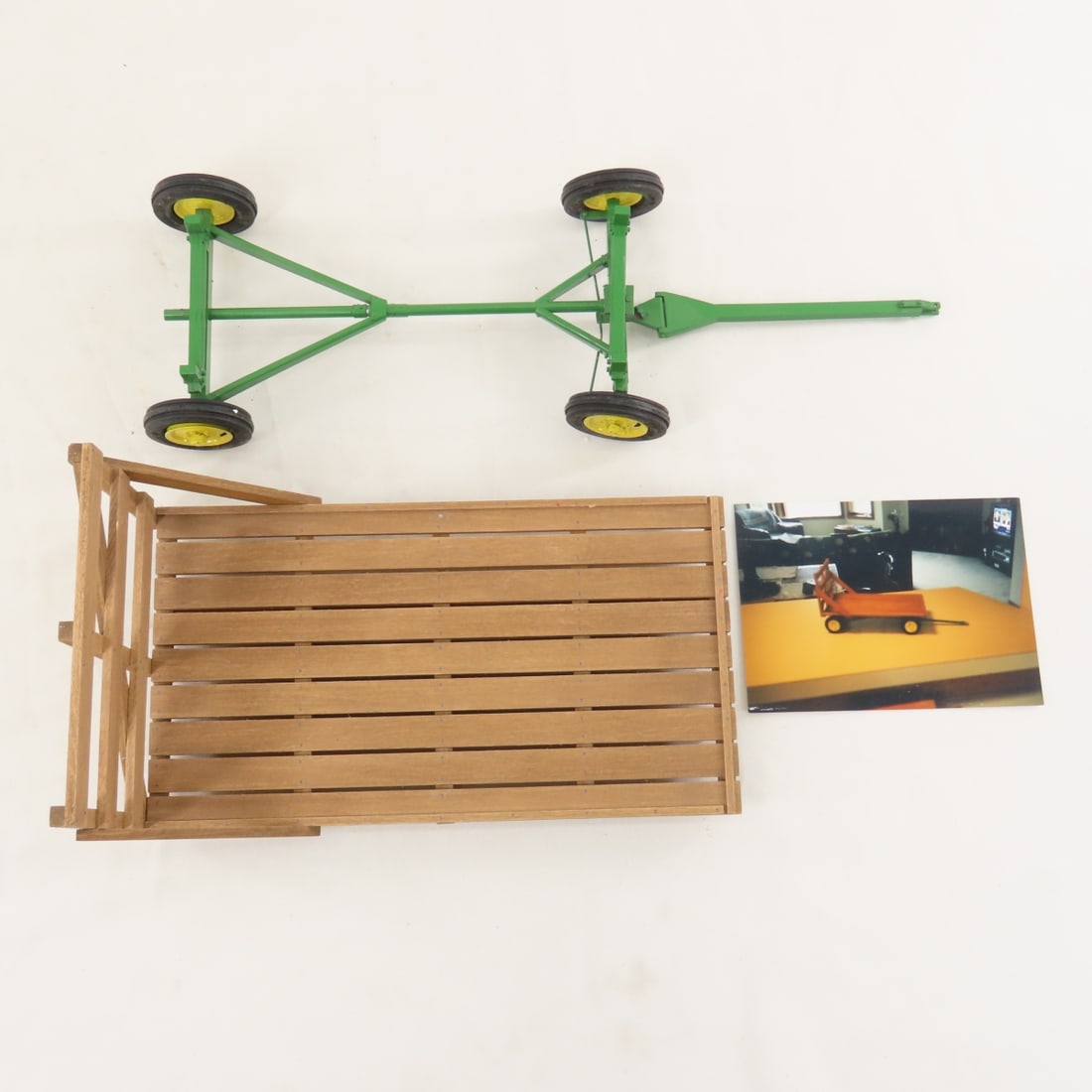 2 Scratch Built John Deere Wagons - 11