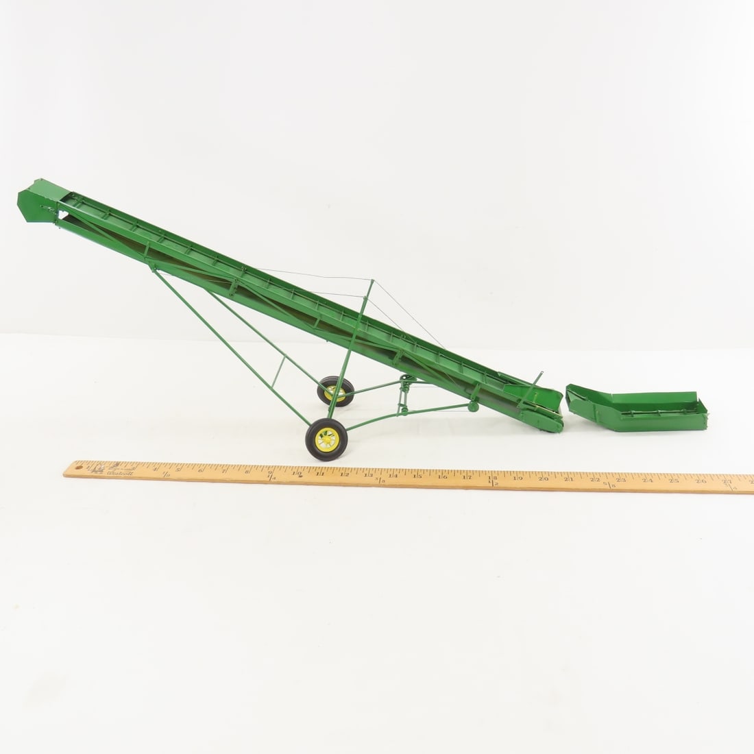 Scratch Built J Deere Grain Elevator & Grain Drill - 12