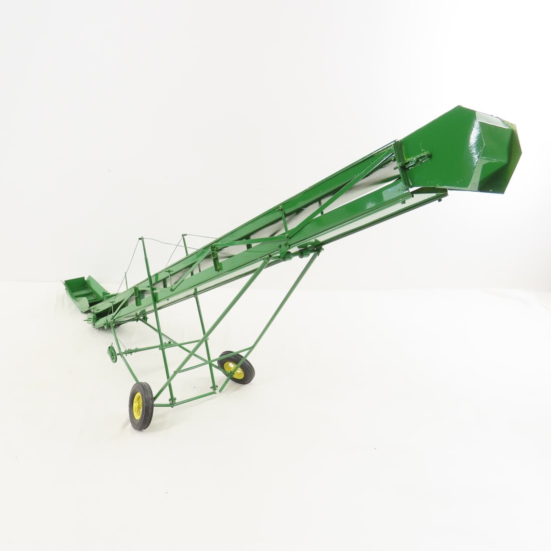 Scratch Built J Deere Grain Elevator & Grain Drill - 17