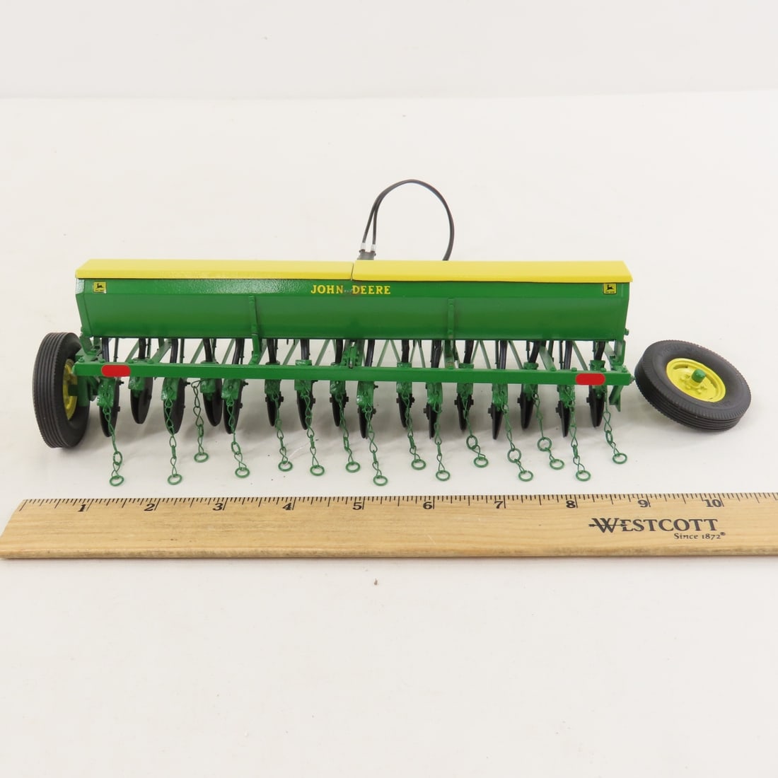 Scratch Built J Deere Grain Elevator & Grain Drill - 4