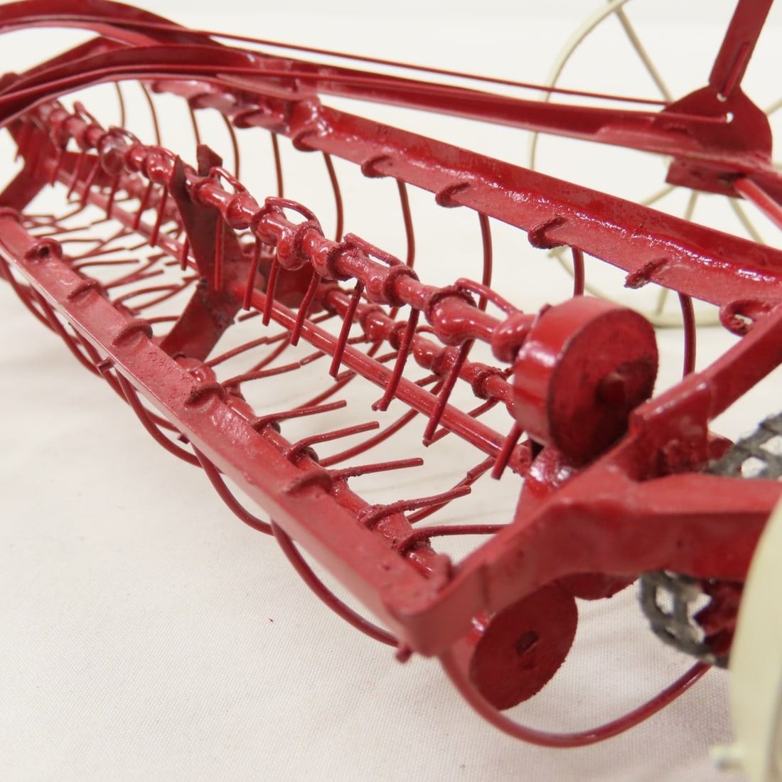 Scratch Built Side Delivery Hay Rake - 12