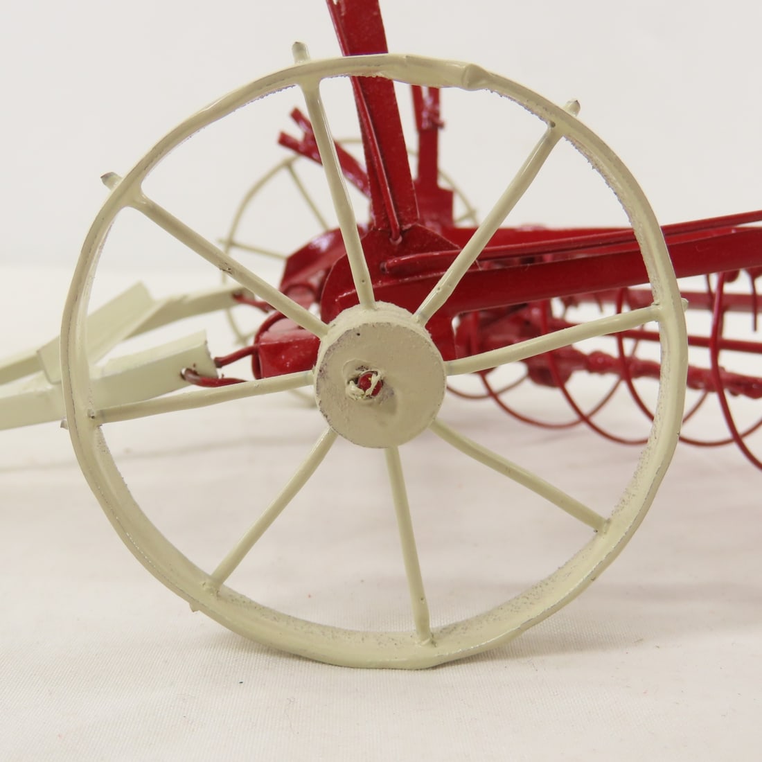 Scratch Built Side Delivery Hay Rake - 14