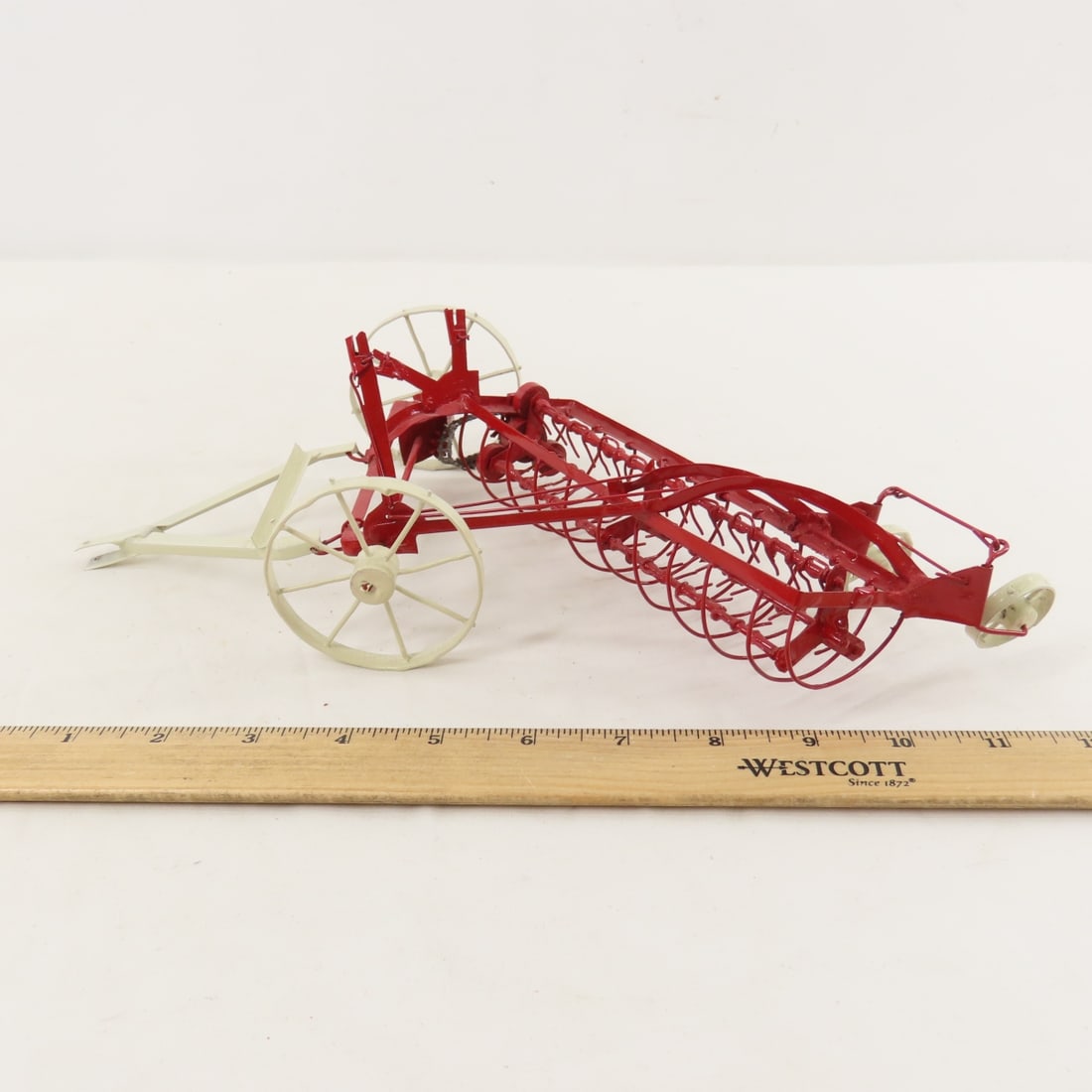 Scratch Built Side Delivery Hay Rake - 2