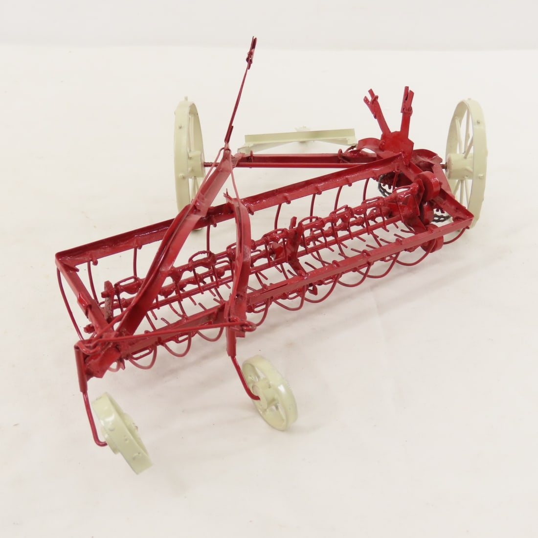 Scratch Built Side Delivery Hay Rake - 4
