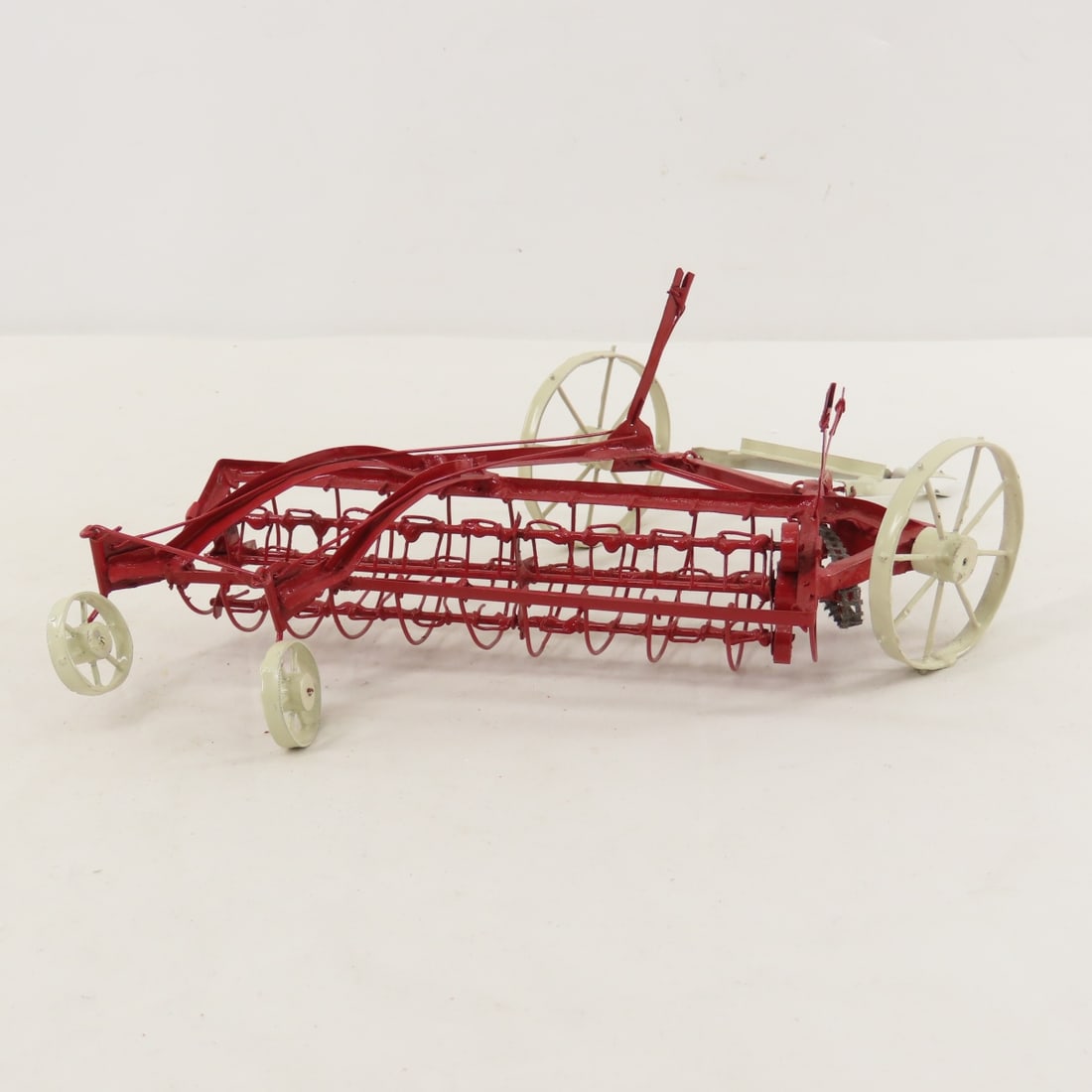 Scratch Built Side Delivery Hay Rake - 5