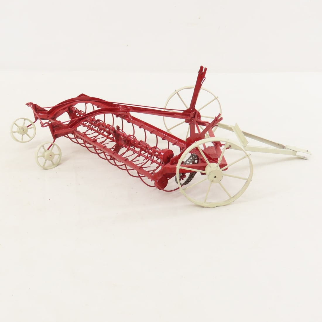 Scratch Built Side Delivery Hay Rake - 6