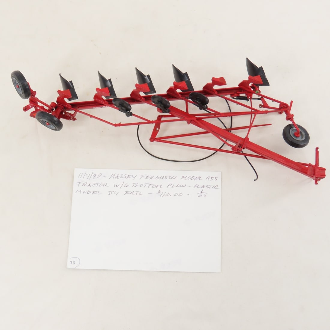 Scartch Built Massey-Ferguson 6 Bottom Plow - 10