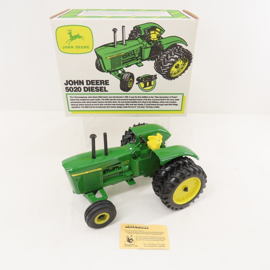 ERTL 1:16 Scale Series II John Deere 5020 Diesel: ERTL 1:16 Scale Series II John Deere 5020 Diesel - NIB. Lot Size: 11x8x7", 4 lbs All information and photos are intended to be as accurate as possible, but errors are possible. No item may be returned