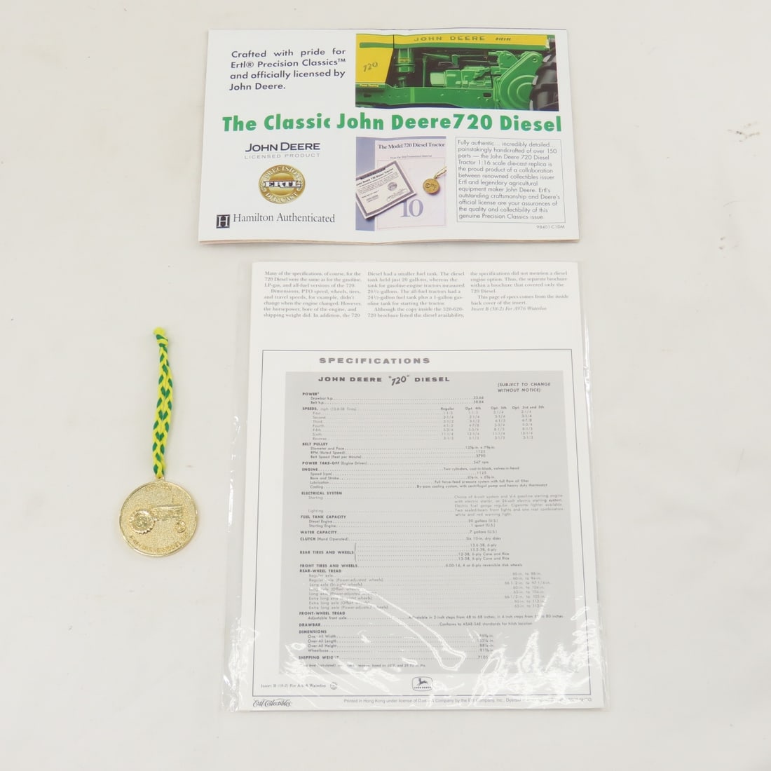 ERTL John Deere Precision Classics 720 Diesel - 13