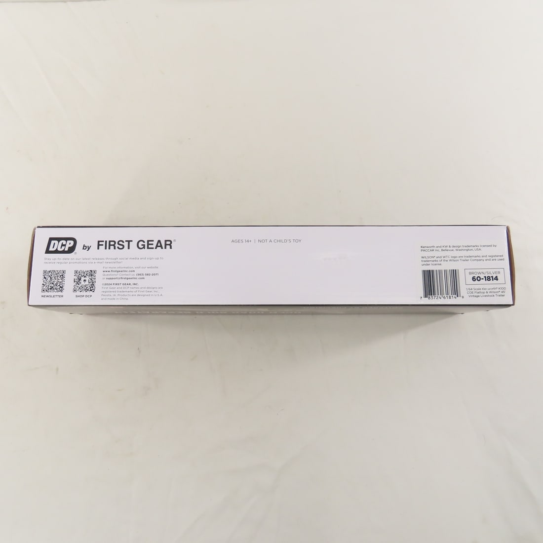 DCP First Gear 1:64 Scale Kenworth K100 Flattop - 10