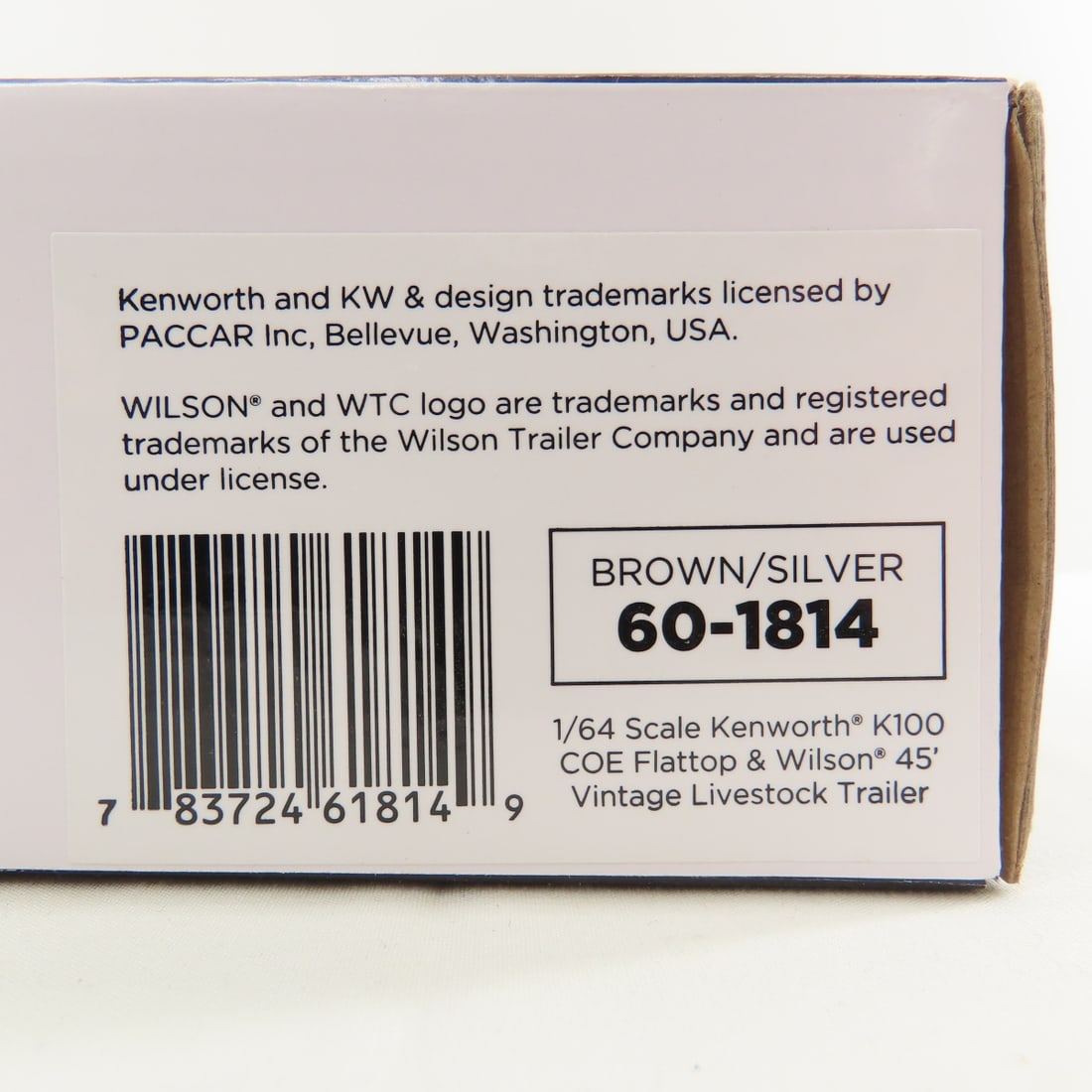 DCP First Gear 1:64 Scale Kenworth K100 Flattop - 11
