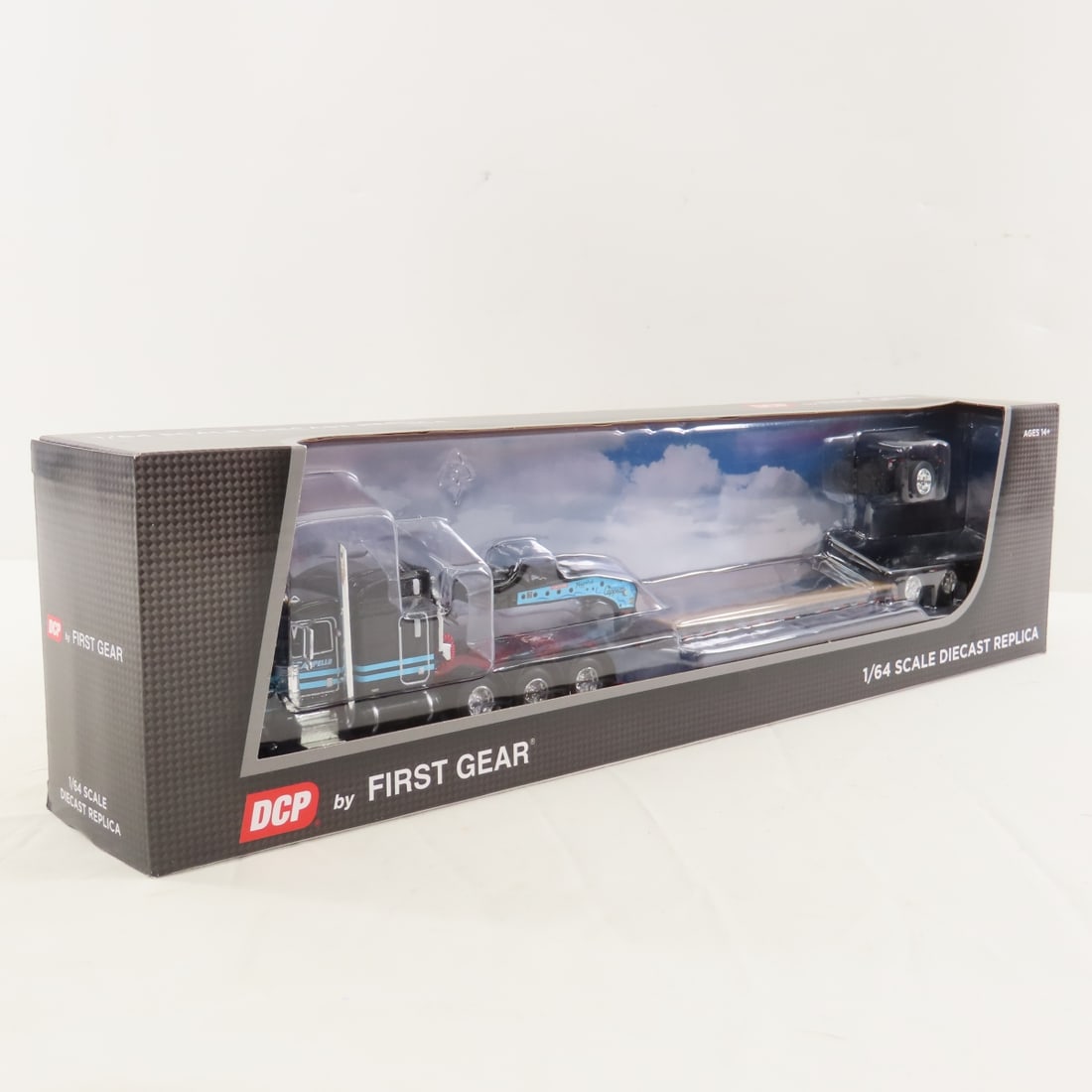 DCP First Gear 1:64 Peterbilt 389 w/Lowboy Trailer - 2