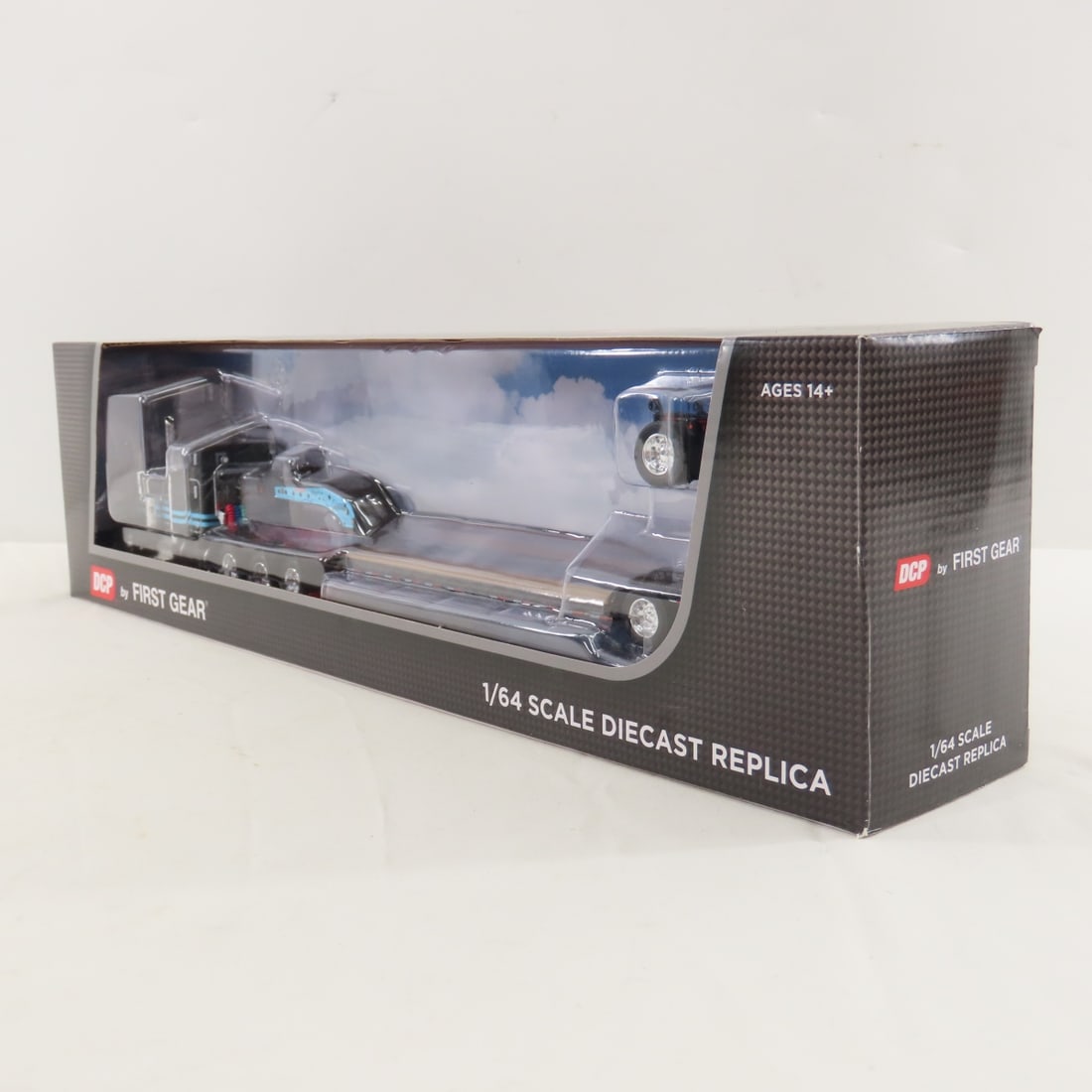 DCP First Gear 1:64 Peterbilt 389 w/Lowboy Trailer - 8
