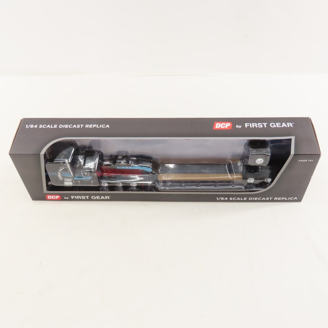 DCP First Gear 1:64 Peterbilt 389 w/Lowboy Trailer - 9